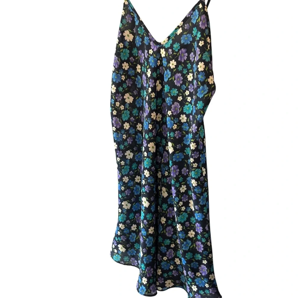 VTG Kristine‎ Tyler Intimates Floral Slip Dress S